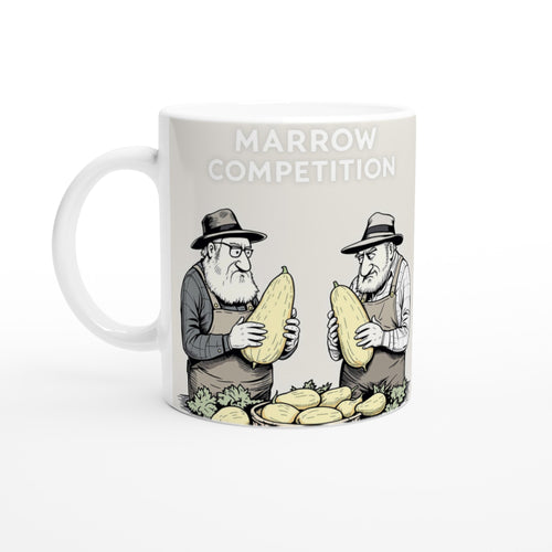 Allotment Marrow Competition Serious — Mug | Wild Thread Co UK