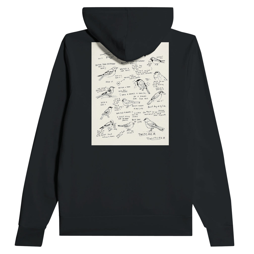 Birdwatching Twitcher Hoodie Gift Bird Lover UK Nature - Wild Thread Co