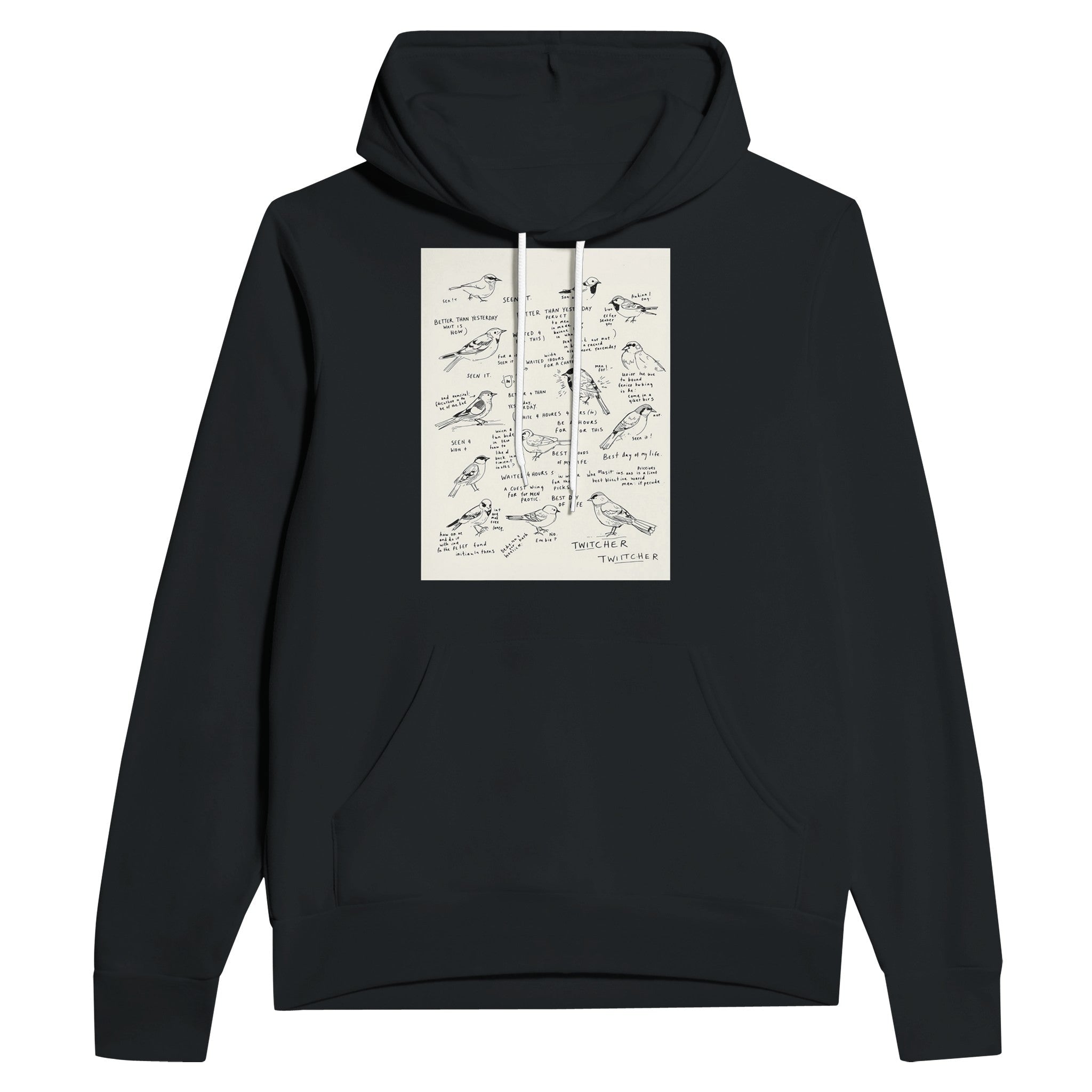 Birdwatching Twitcher Hoodie Gift Bird Lover UK Nature - Wild Thread Co