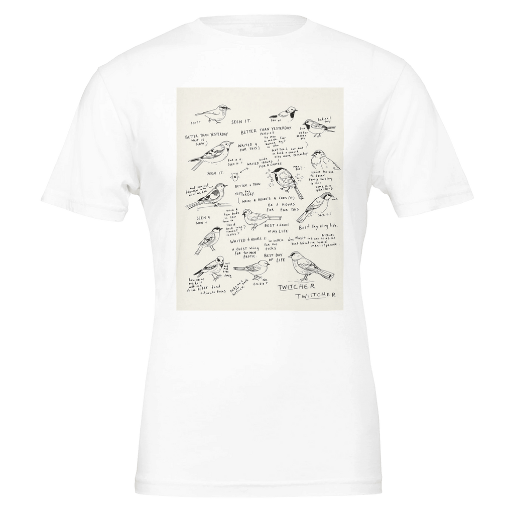 Birdwatching Twitcher T-Shirt | Bird Lover Gift | Gorpcore Design - Wild Thread Co