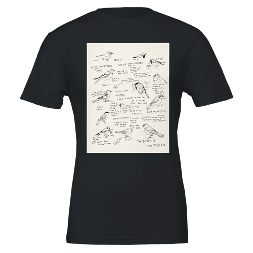 Birdwatching Twitcher T-Shirt | Bird Lover Gift | Gorpcore Design - Wild Thread Co