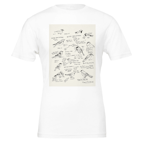 Birdwatching Twitcher T-Shirt | Bird Lover Gift | Gorpcore Design - Wild Thread Co