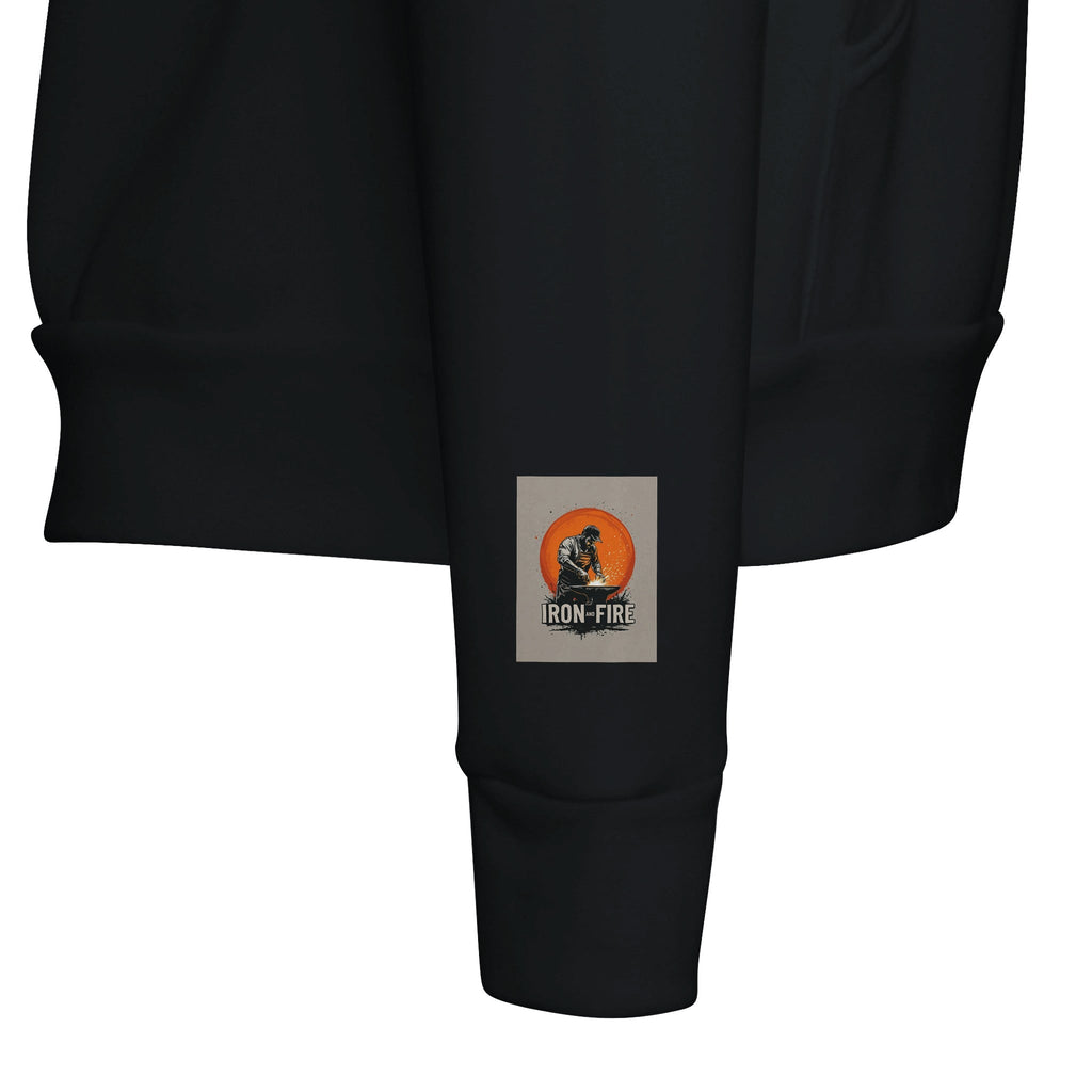 Blacksmith Forge Hoodie | IRON AND FIRE Anvil Sparks Hoodie - Wild Thread Co