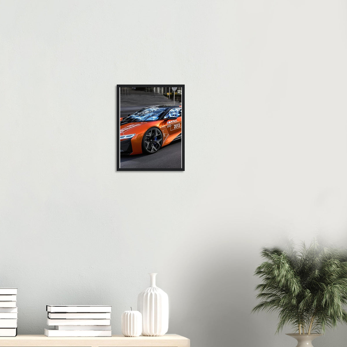 BMW M Vision Next Framed Print | Car Wall Art UK - Wild Thread Co