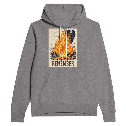 Bonfire Night Hoodie | Guy Fawkes Fireworks Hoodie | Remember Remember - Wild Thread Co