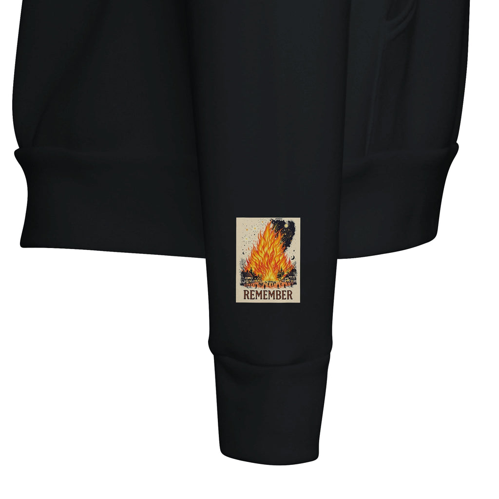 Bonfire Night Hoodie | Guy Fawkes Fireworks Hoodie | Remember Remember - Wild Thread Co