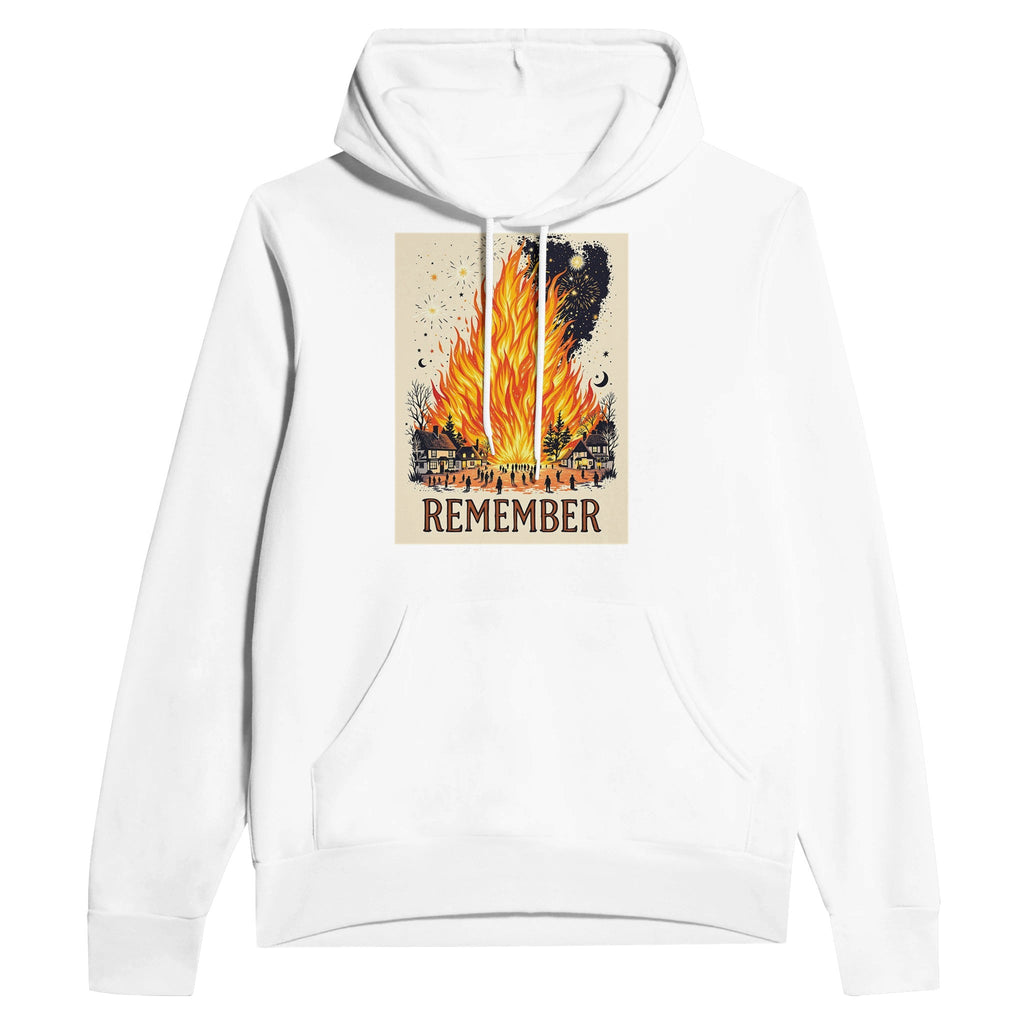 Bonfire Night Hoodie | Guy Fawkes Fireworks Hoodie | Remember Remember - Wild Thread Co