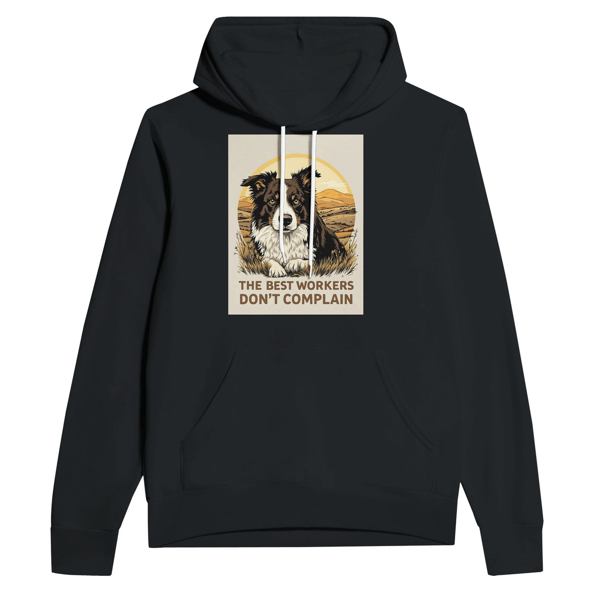 Border Collie Working Dog Hoodie | Sheepdog Gift UK - Wild Thread Co
