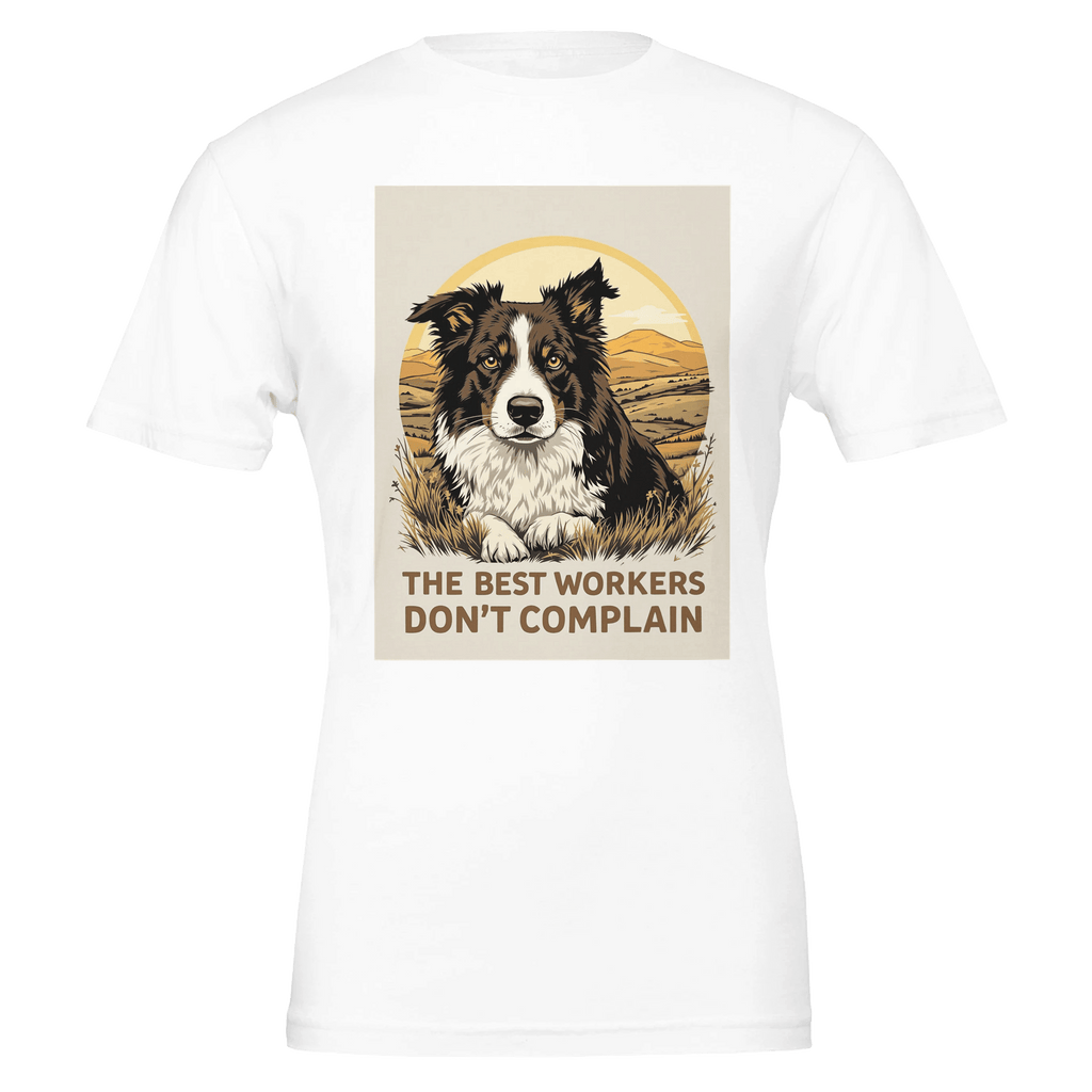 Border Collie Working Dog T-Shirt | Sheepdog Gift UK - Wild Thread Co
