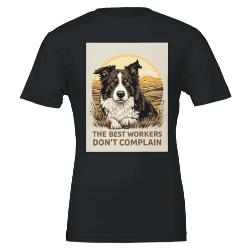 Border Collie Working Dog T-Shirt | Sheepdog Gift UK - Wild Thread Co