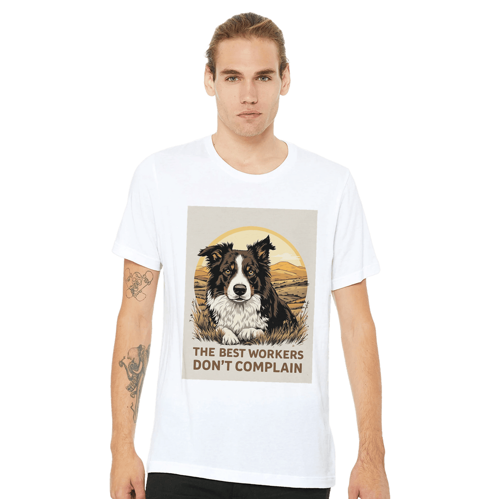 Border Collie Working Dog T-Shirt | Sheepdog Gift UK - Wild Thread Co