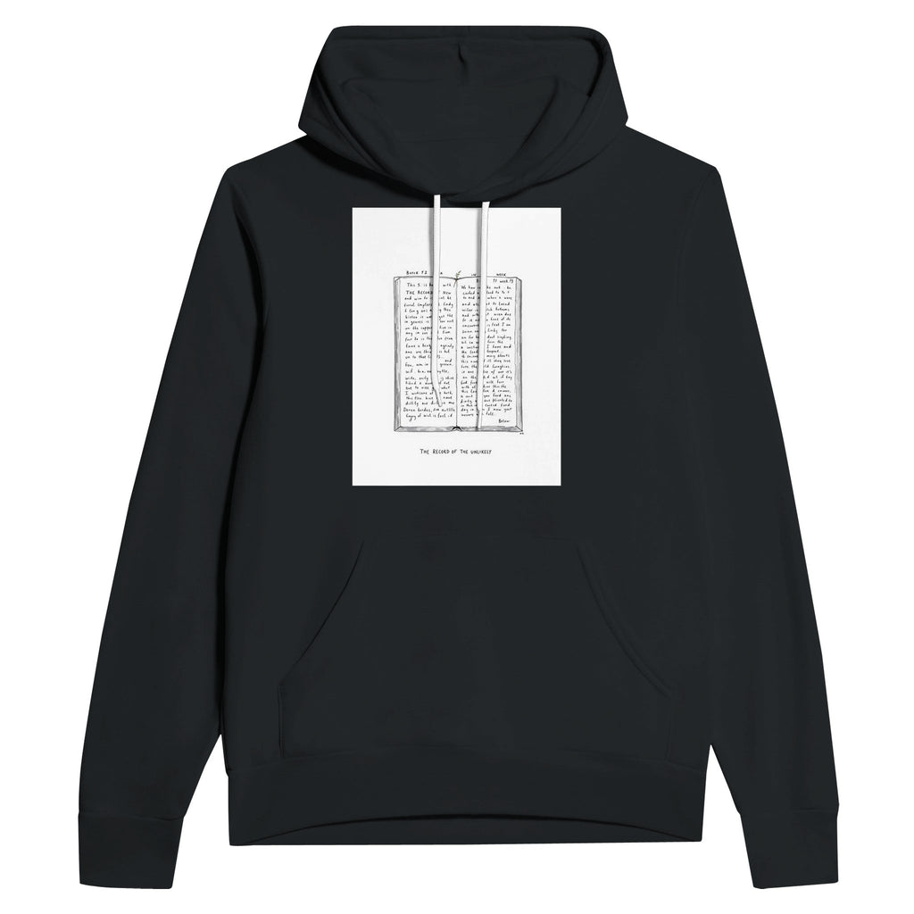 Bothy Book Register Illustrated Hoodie | Mountain Shelter Hoodie - Wild Thread Co