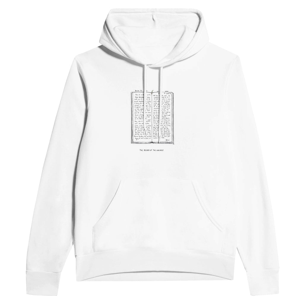 Bothy Book Register Illustrated Hoodie | Mountain Shelter Hoodie - Wild Thread Co