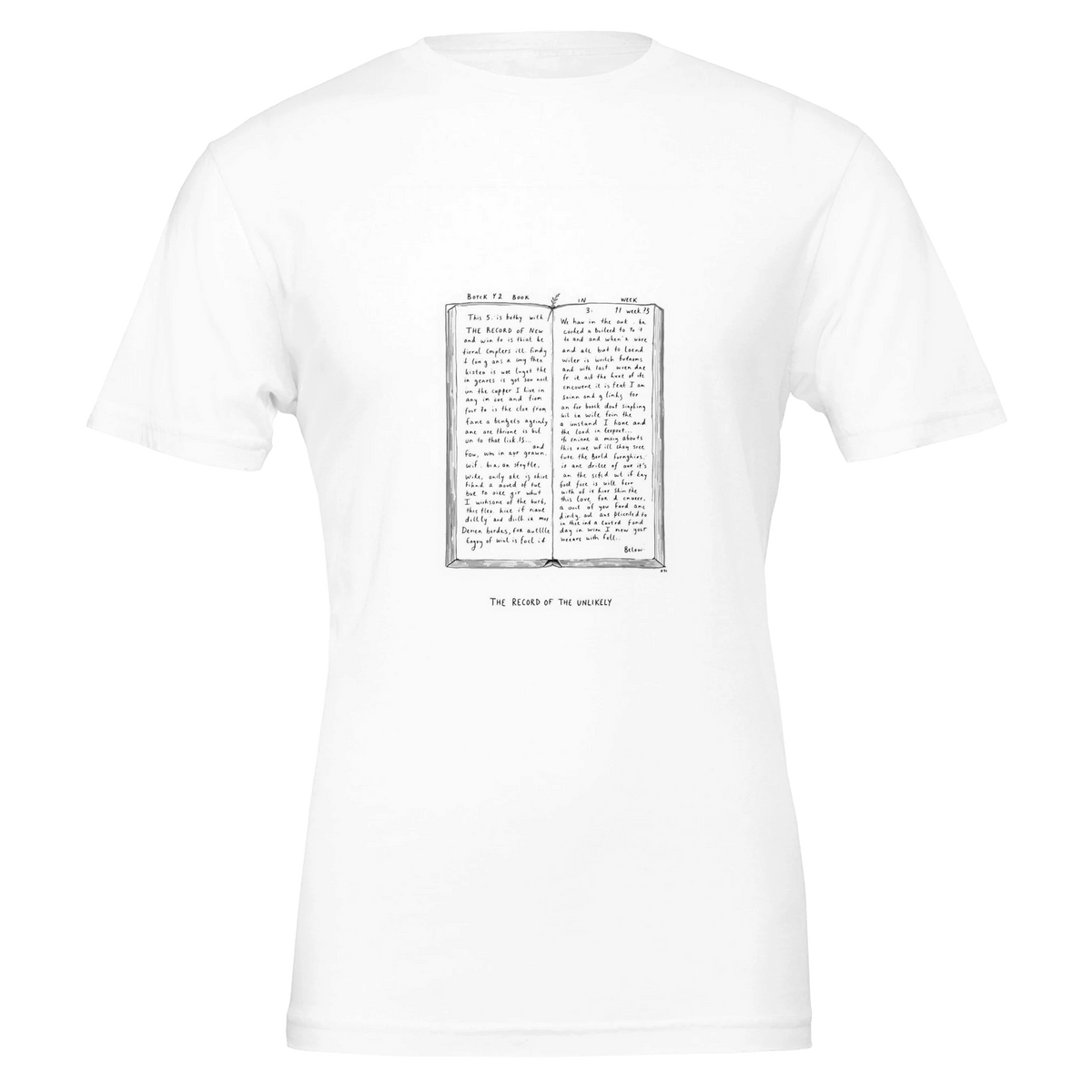 Bothy Book Register T-Shirt | Mountain Shelter Tee UK Gift - Wild Thread Co