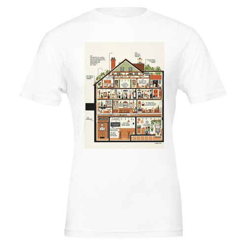 British Pub Anatomy T-Shirt | UK Pub Culture Gift Tee - Wild Thread Co