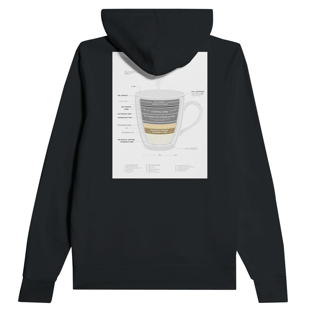 British Tea Lover Gift Funny Engineering Diagram Hoodie Humour Hoodie - Wild Thread Co