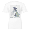 British Weather Map Emotional Forecast T-Shirt | Funny Gift - Wild Thread Co