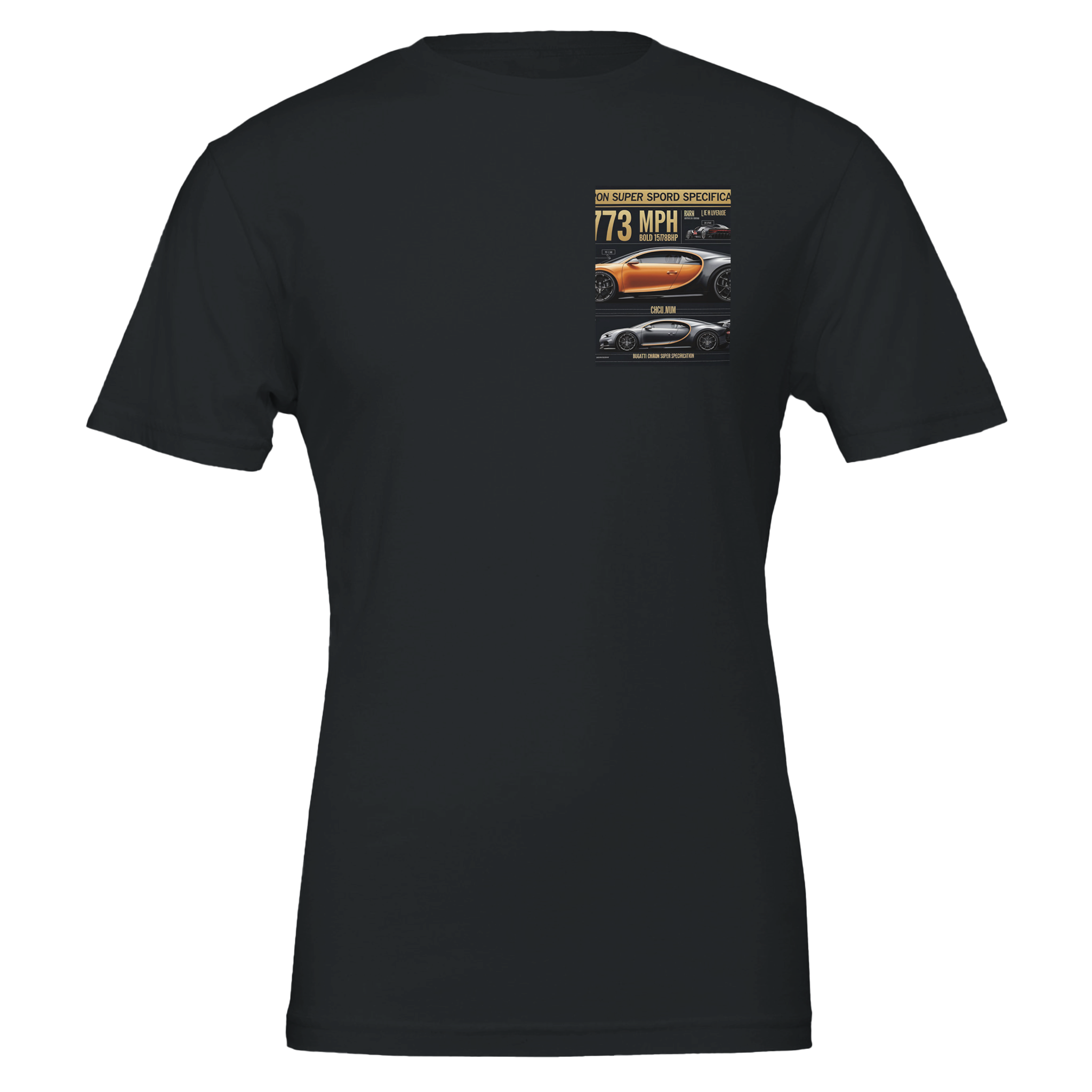 Bugatti Chiron Super Sport 300 Record — T-Shirt | Wild Thread Co UK