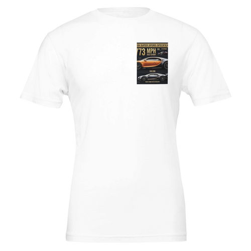 Bugatti Chiron Super Sport 300 Record T-Shirt — detail view | Wild Thread Co