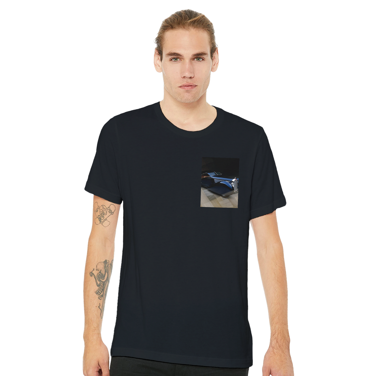 Bugatti Type 57 | T-Shirt | Garage Workshop Wall Art - Wild Thread Co