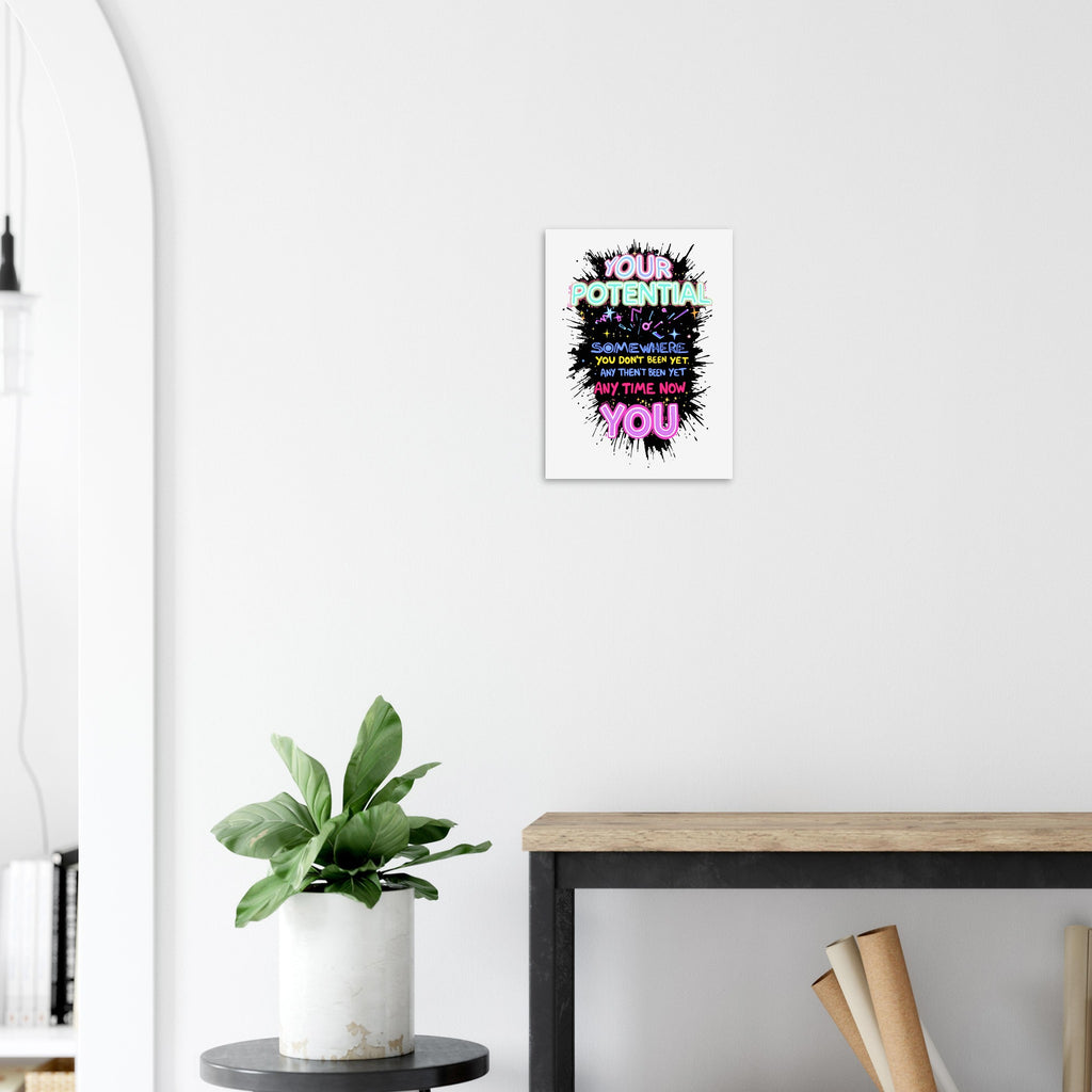 Rave Flyer Motivation Art Print Art Print — detail view | Wild Thread Co