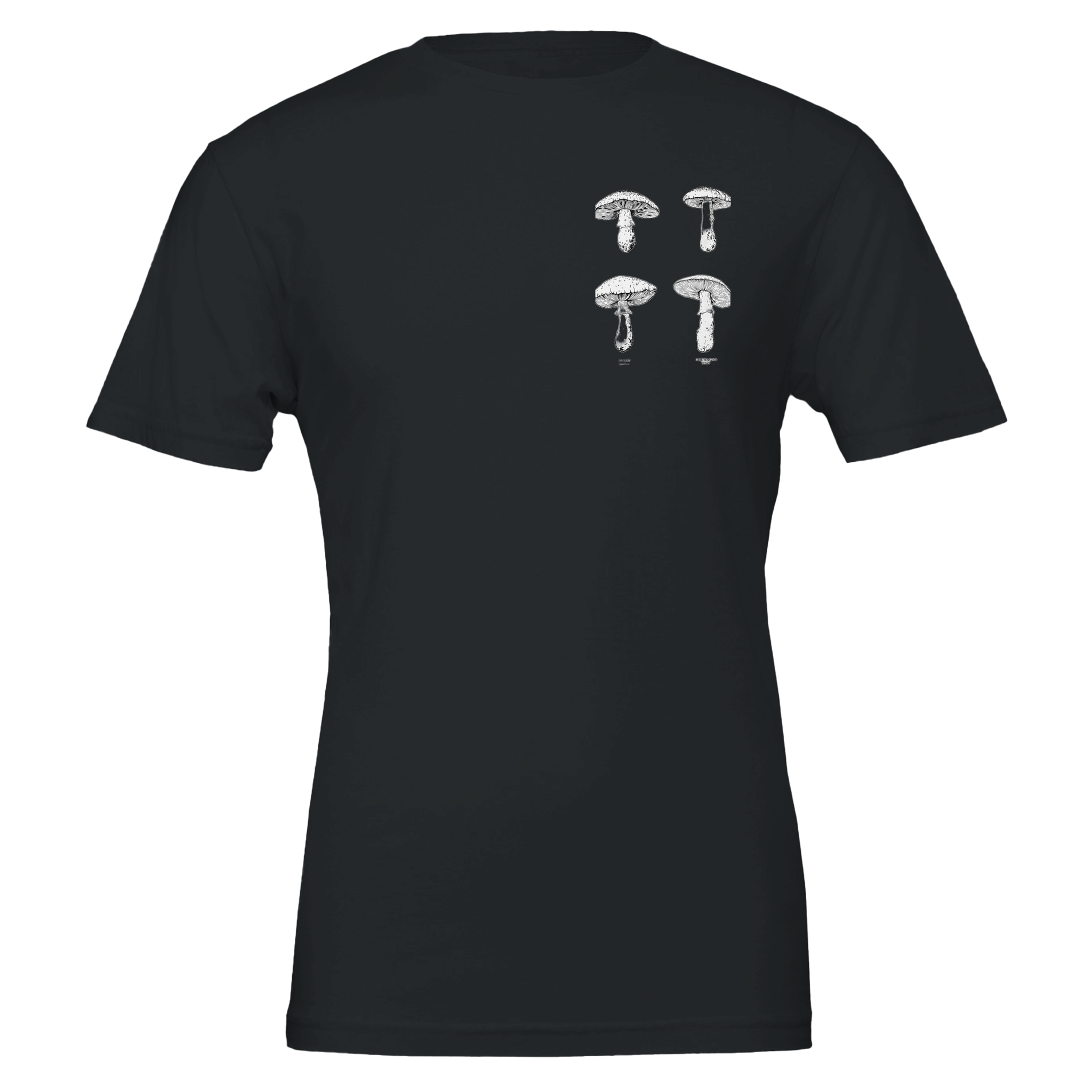 Dark Academia Mushroom Foraging — T-Shirt | Wild Thread Co UK