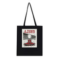 Retro Rugby Northern Grit Tote Bag — detail view | Wild Thread Co
