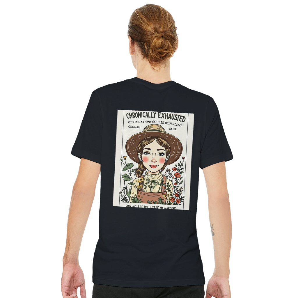 Gardener T-Shirt — detail view | Wild Thread Co