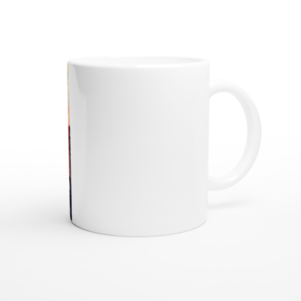 Stonehenge Winter Solstice Dawn Mug — detail view | Wild Thread Co