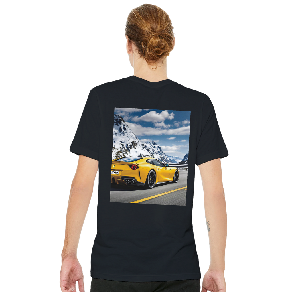 Ferrari 812 Superfast T-Shirt — detail view | Wild Thread Co
