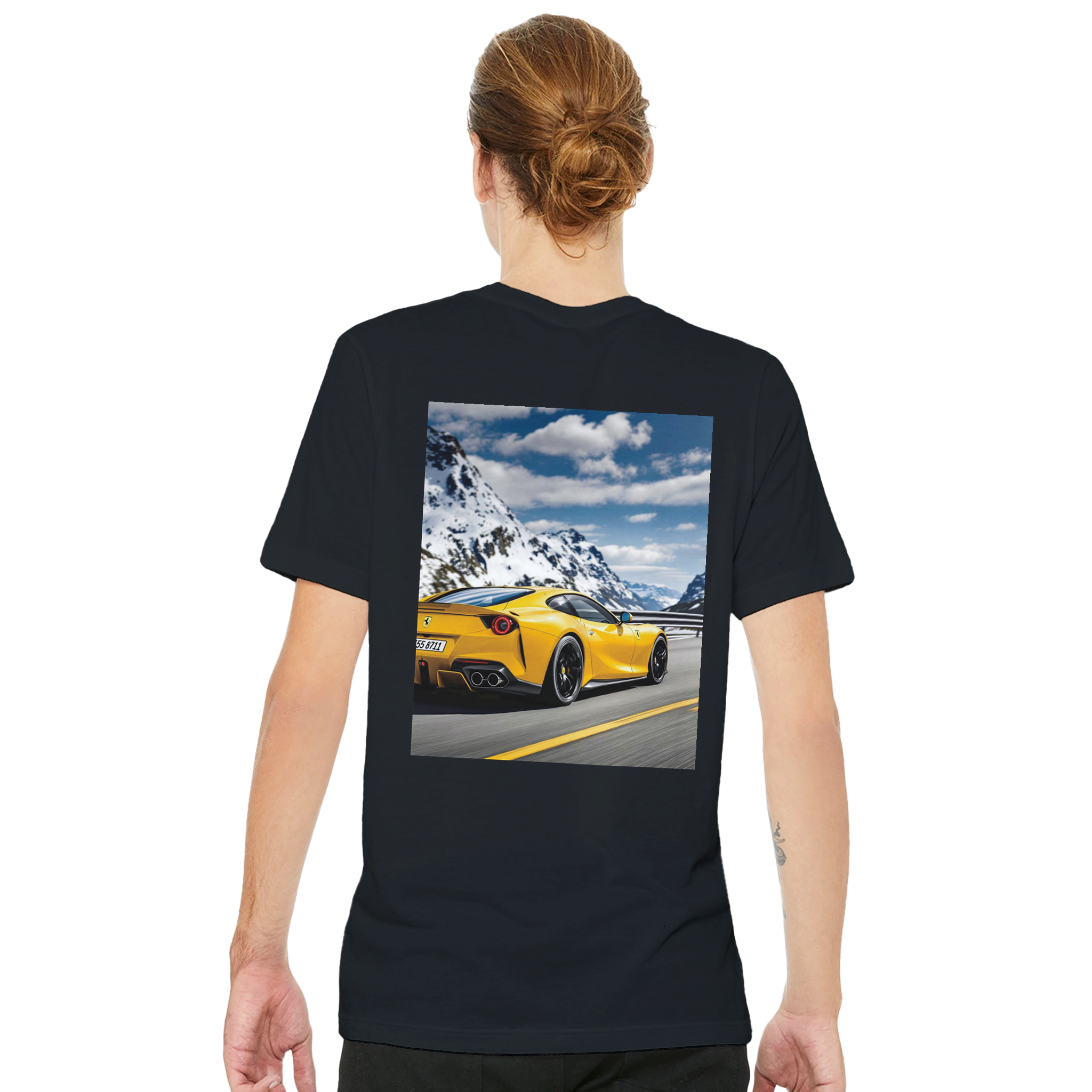 Ferrari 812 Superfast T-Shirt — detail view | Wild Thread Co