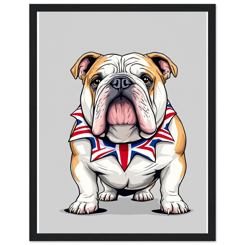 Bulldog Framed Print — Framed Art Print | Wild Thread Co