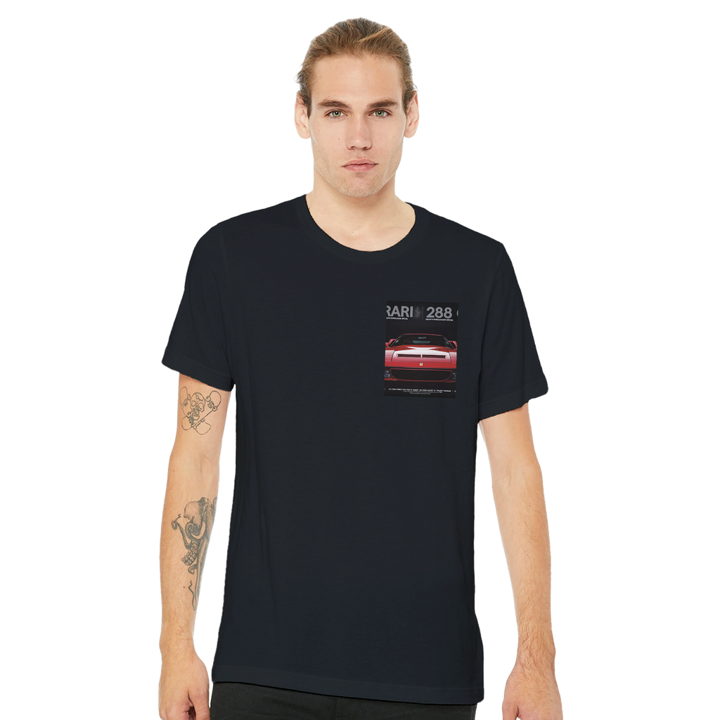 Ferrari 288 Gto Group B Rare T-Shirt — detail view | Wild Thread Co