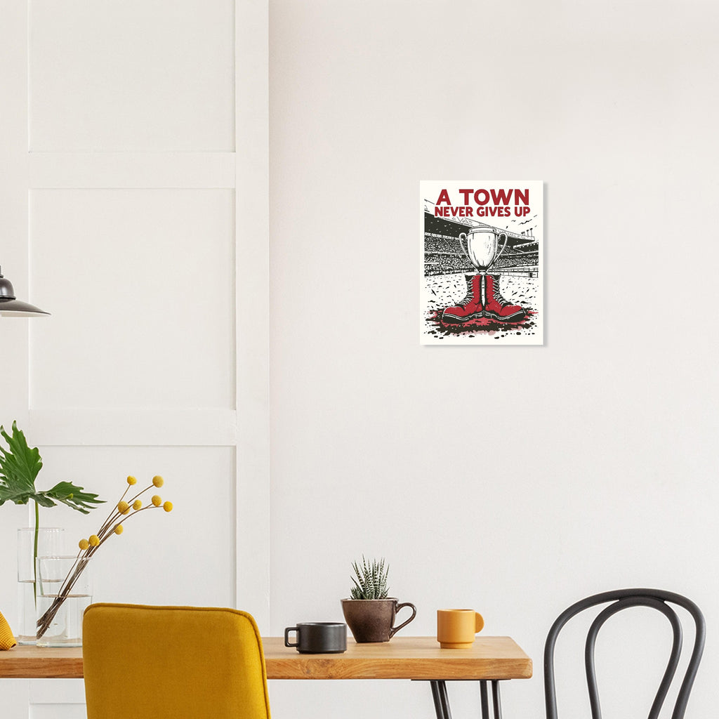 Retro Rugby League Art Print Art Print — detail view | Wild Thread Co