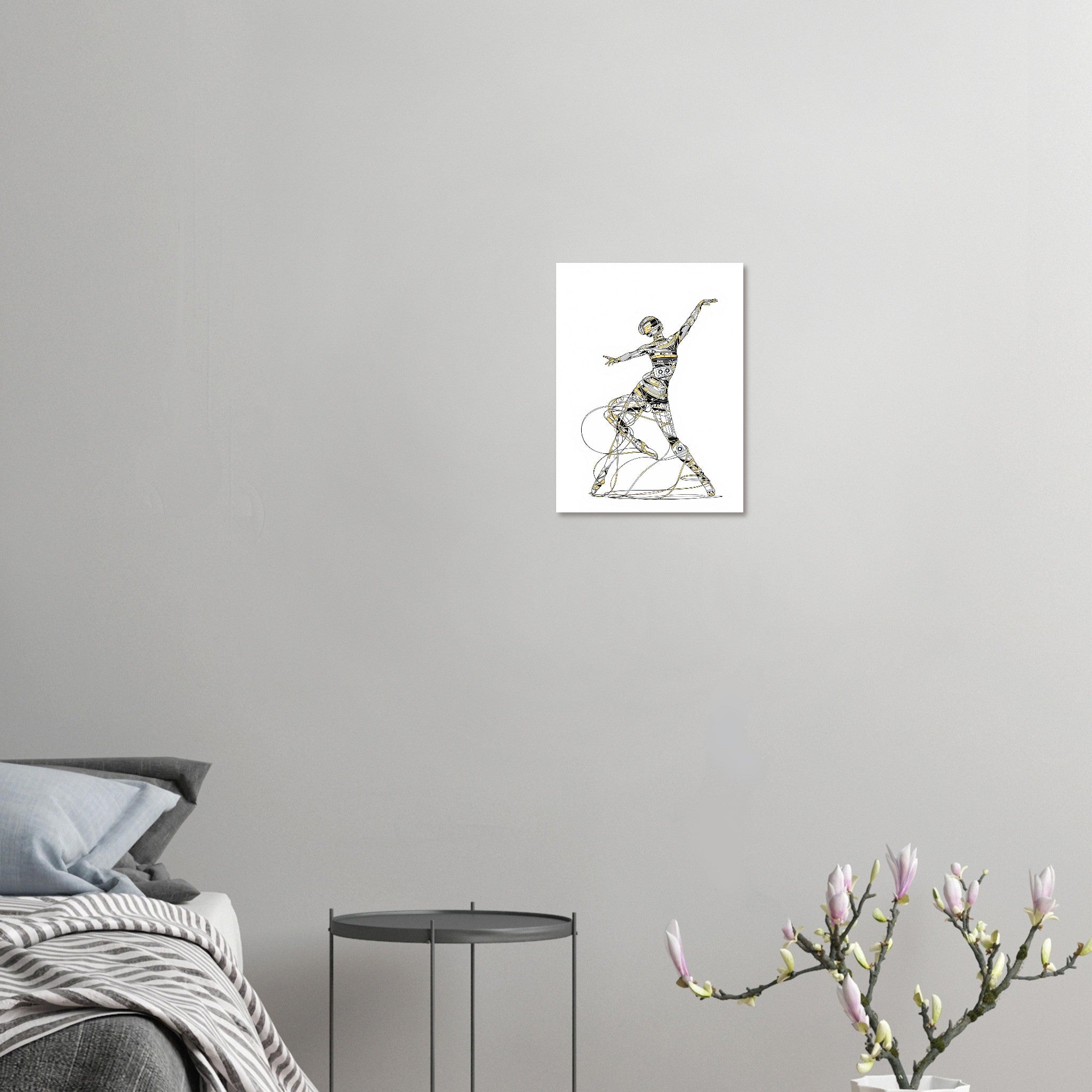 Cassette Tape Dancer Retro Music A1 Art Print Poster Wall Art UK — Art Print | Wild Thread Co