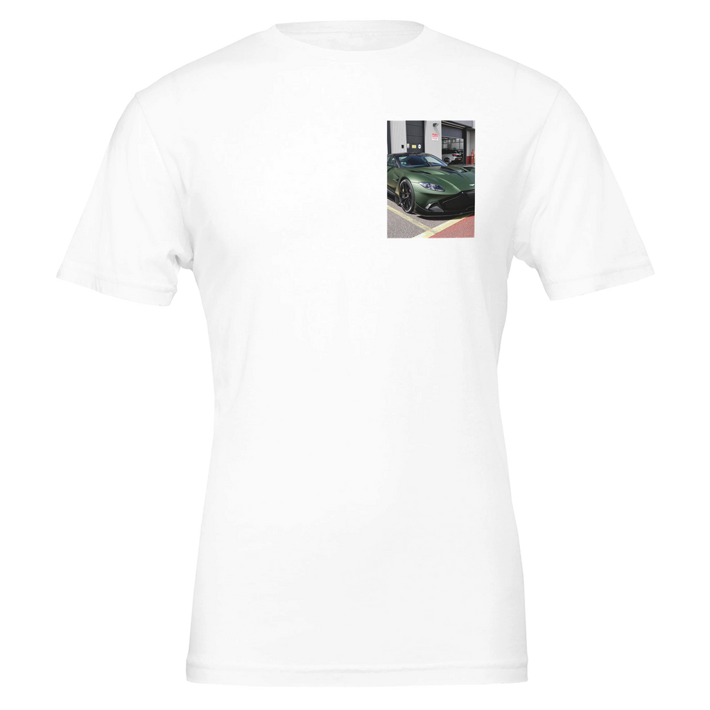 Aston Martin Vulcan T-Shirt — detail view | Wild Thread Co