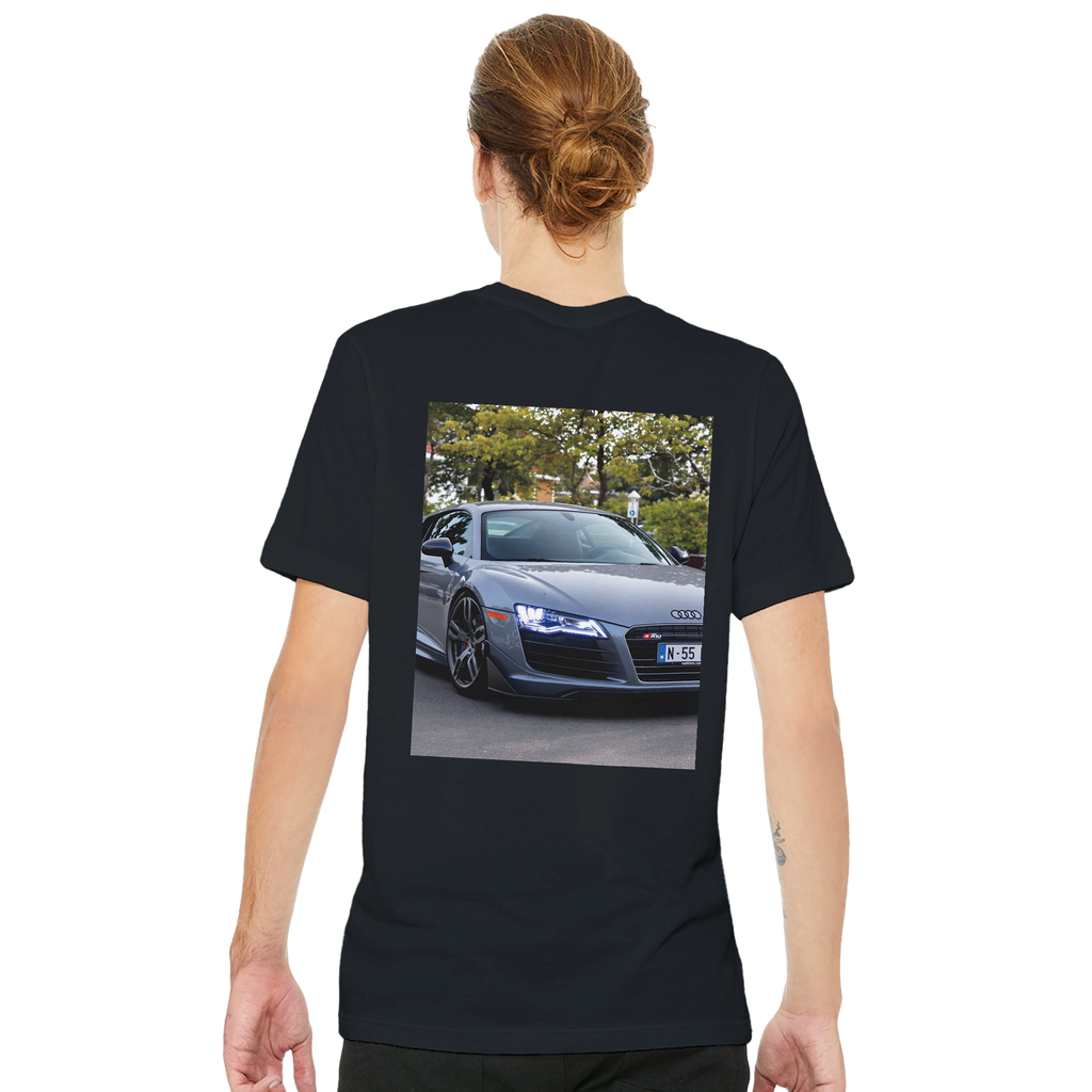 Audi R8 V10 T-Shirt — detail view | Wild Thread Co
