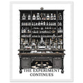 Dark Academia Victorian Laboratory Print Material — detail view | Wild Thread Co