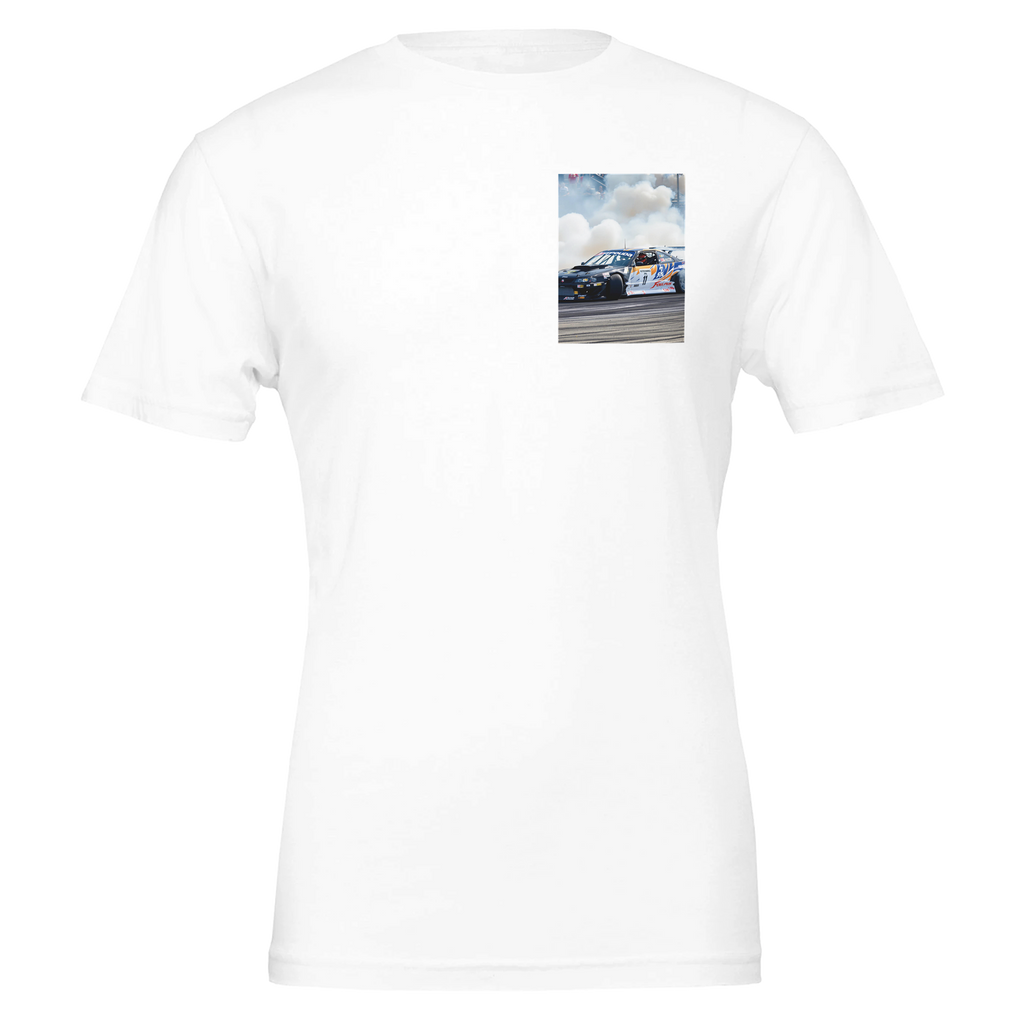 Drift Competition T-Shirt — detail view | Wild Thread Co