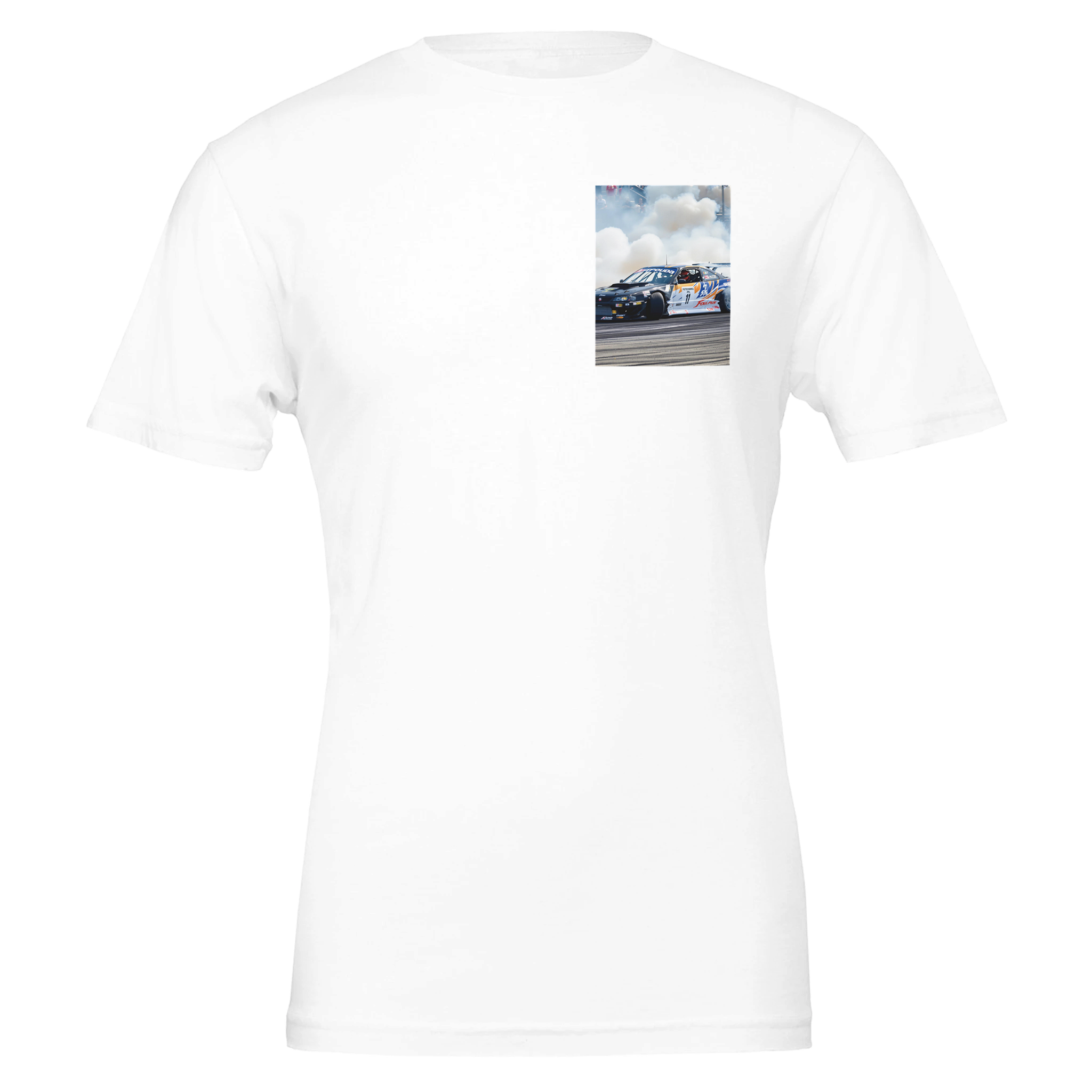Drift Competition T-Shirt — detail view | Wild Thread Co