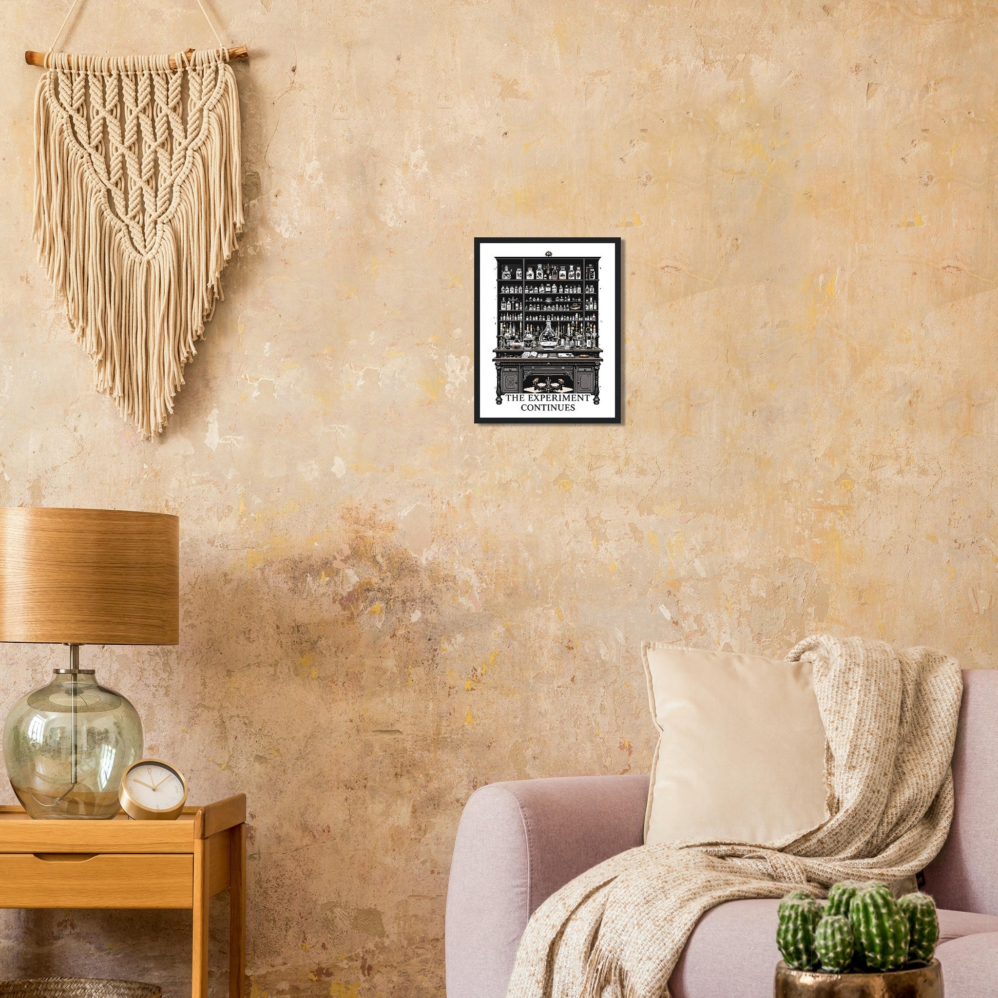 Dark Academia Victorian Laboratory Framed Print — Print Material | Wild Thread Co