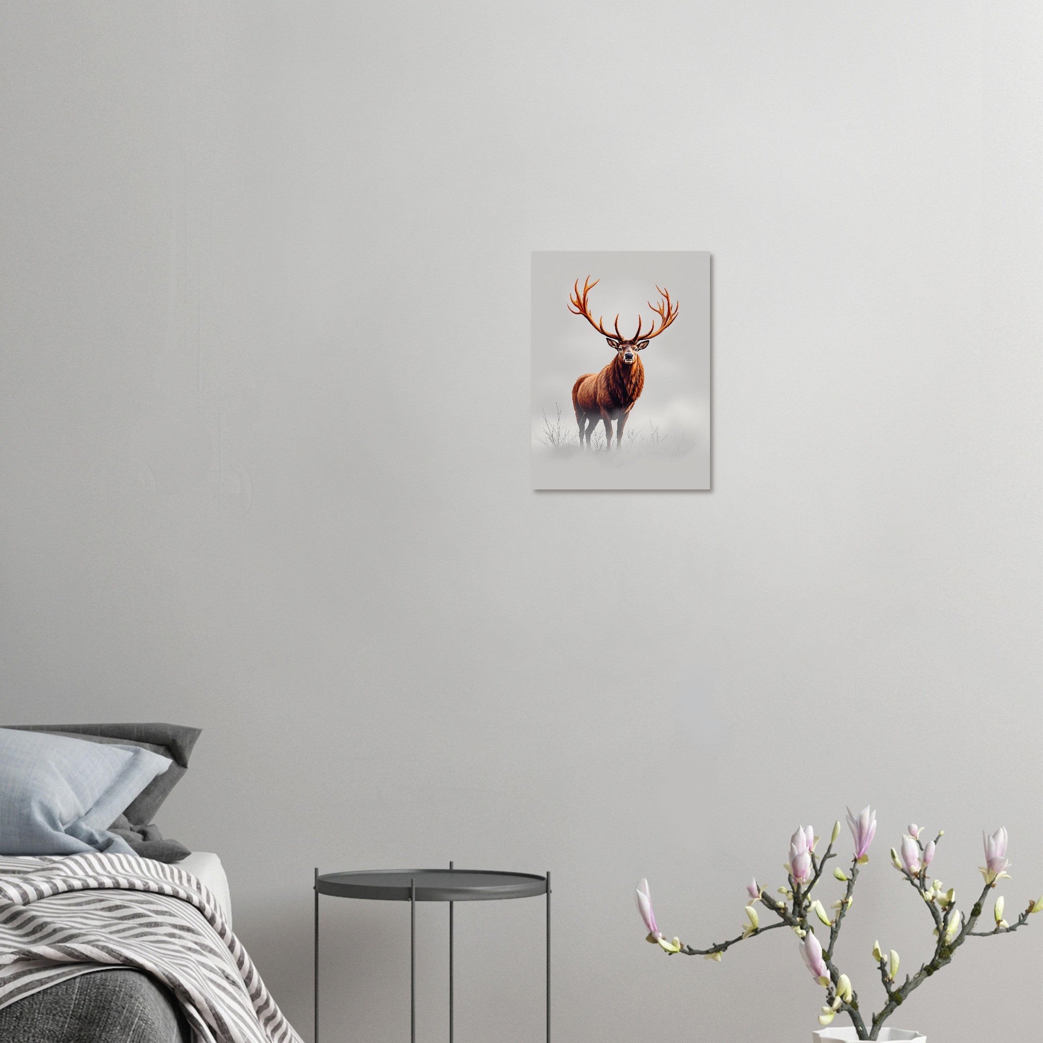 deer stag antlers Art Print Art Print — detail view | Wild Thread Co