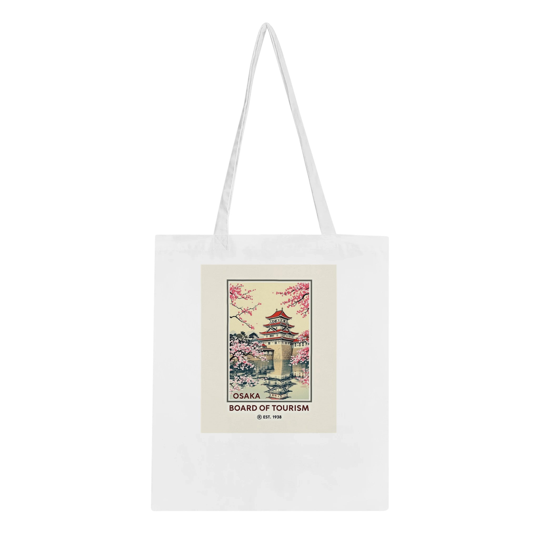 Osaka Vintage Travel Poster — Tote Bag | Wild Thread Co UK