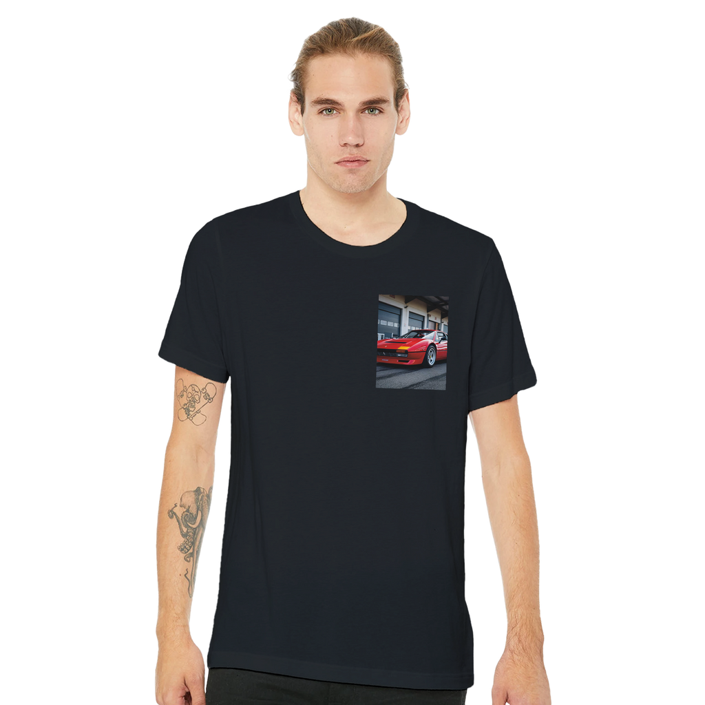 Ferrari 288 Gto T-Shirt — detail view | Wild Thread Co