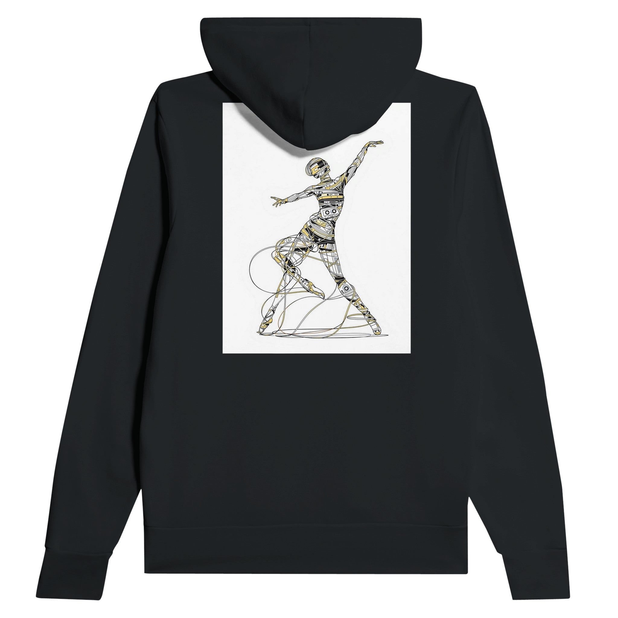 Cassette Tape Dancer Hoodie | Retro Music Lover Gift | Unisex Hoodie - Wild Thread Co