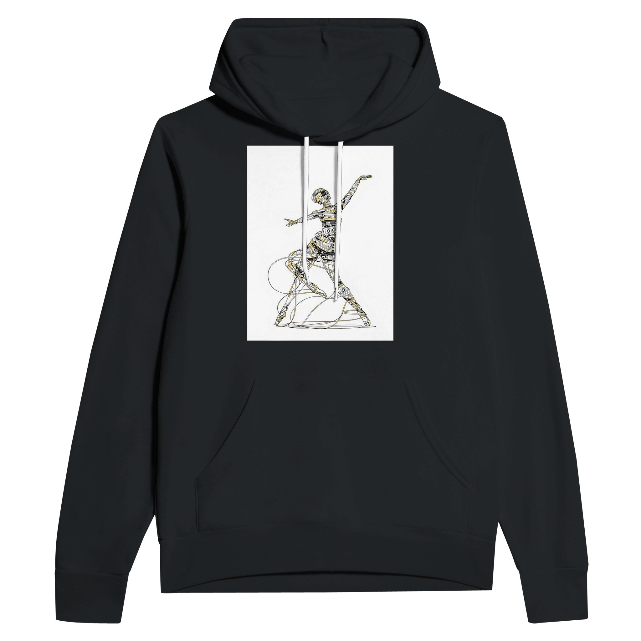 Cassette Tape Dancer Hoodie | Retro Music Lover Gift | Unisex Hoodie - Wild Thread Co