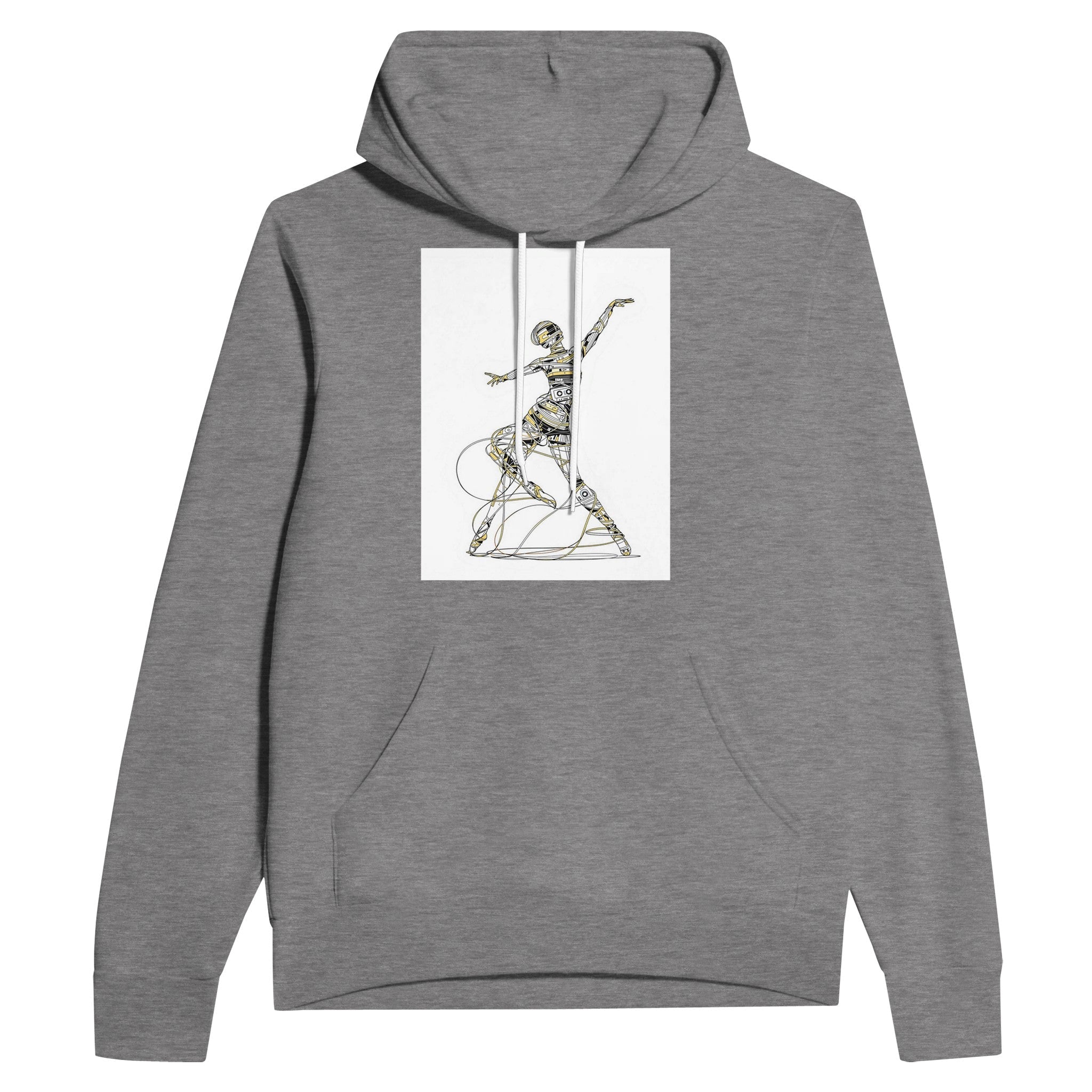 Cassette Tape Dancer Hoodie | Retro Music Lover Gift | Unisex Hoodie - Wild Thread Co