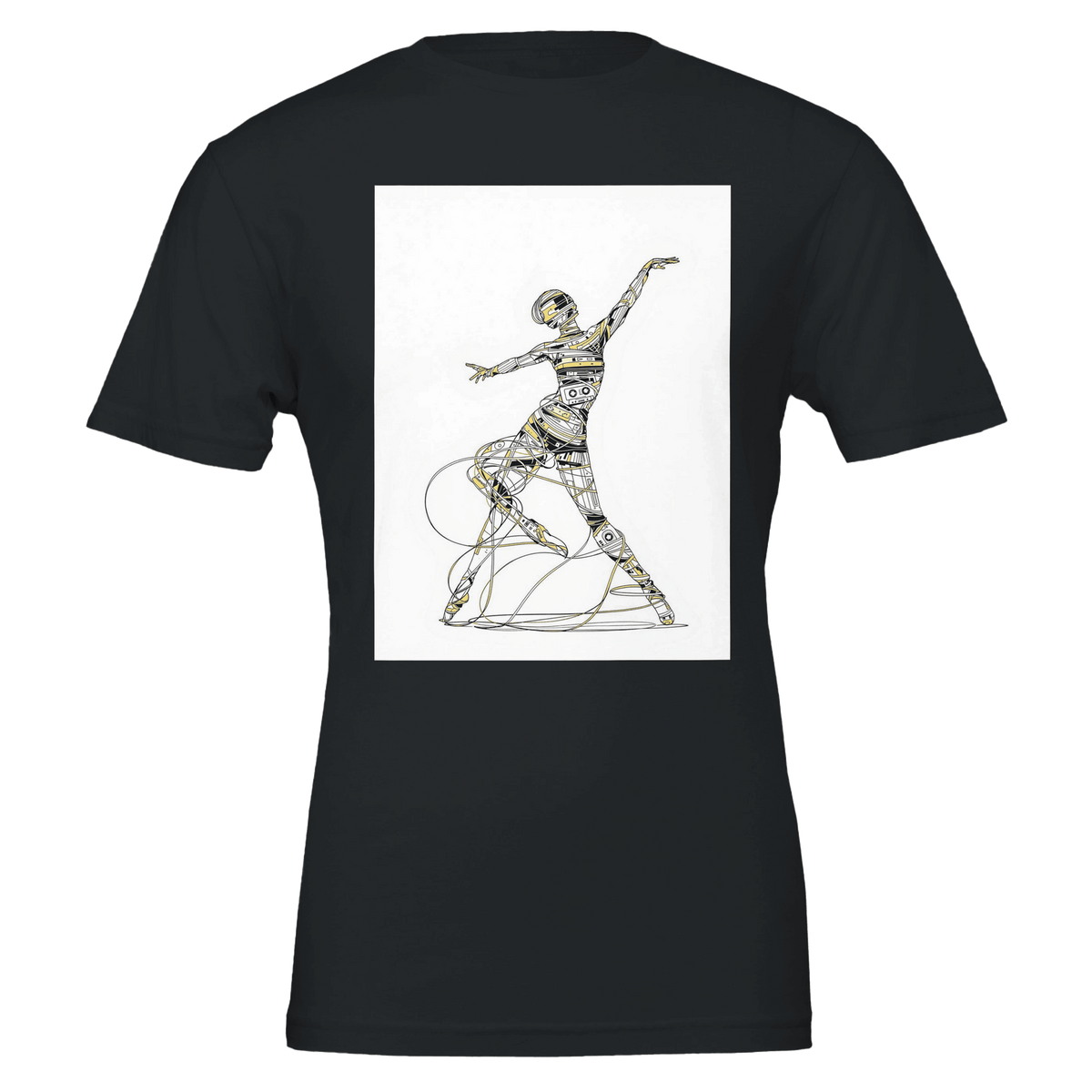 Cassette Tee Retro Music Lover Shirt | Dance Graphic Print - Wild Thread Co
