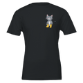 Cat In Rain Puddle T-Shirt Unisex Cotton Tee UK — T-Shirt | Wild Thread Co UK