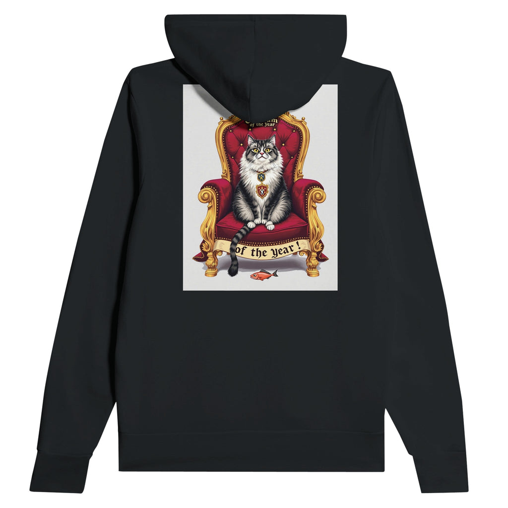 Cat Mum of the Year Royal Portrait Hoodie | Cat Lover Gift UK - Wild Thread Co